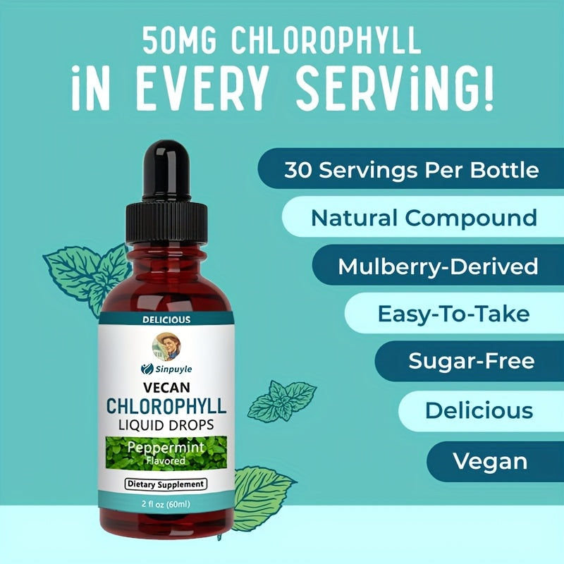 Chlorophyll Liquid Drops